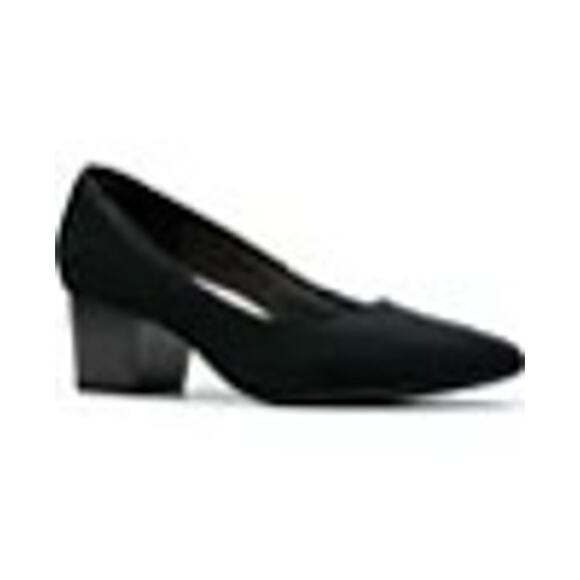 Clark’s Women's Collection Ellanie Hope Pumps Black Suede Size 6.5 - Picture 3 of 4